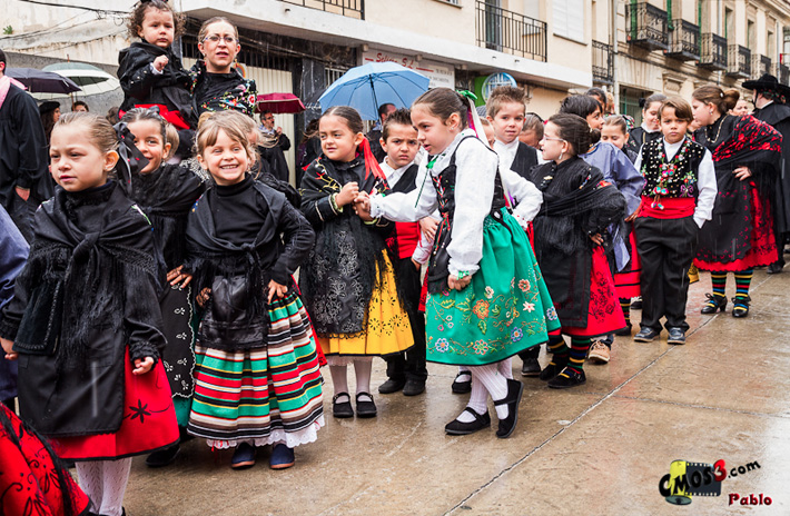 En el desfile