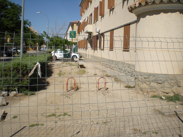 Adecuacin Paseo de las Delicias - Estado de la zona antes de la actuacin.