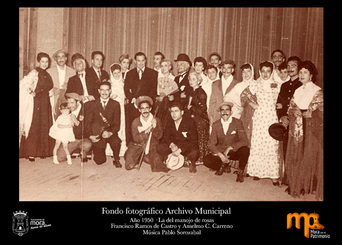 19 de abril del ao 1955. La verbena de la Paloma, de Ricardo de la Vega. Msica Toms Bretn 