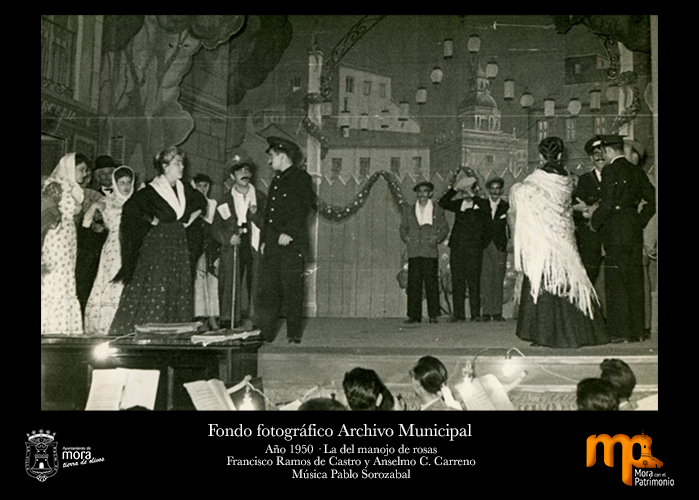 19 de abril del ao 1955. La verbena de la Paloma, de Ricardo de la Vega. Msica Toms Bretn 
