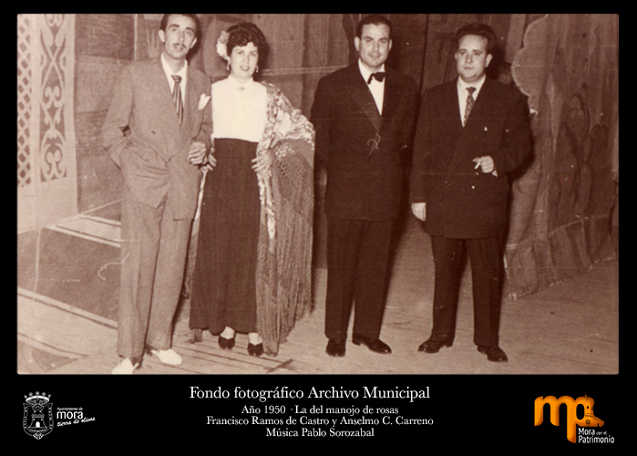 19 de abril del ao 1955. La verbena de la Paloma, de Ricardo de la Vega. Msica Toms Bretn 