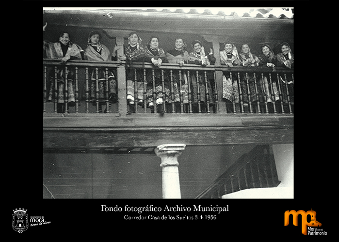 Corredor Casa de los Sueltos 3-4-1956