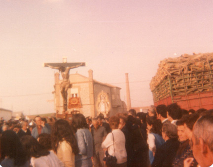BAJADA DE LA VIRGEN DE LA ANTIGUA EN 1983 AO SANTO DE LA REDENCIN