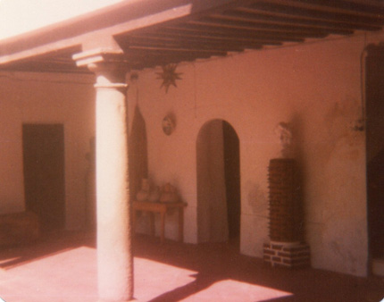 PATIO DE LA CASA DE LOS CABRERA