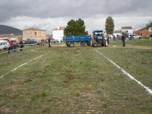 Instantes en el que uno de los participantes realiza una parte del circuito.