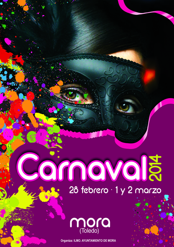 Cartel anunciador del carnaval 2014, de Laura Gonzalez Pinilla (Toledo)