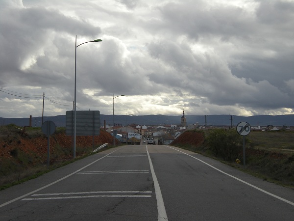 Ubicacin de las farolas colocadas en la Ctra. Huertas.