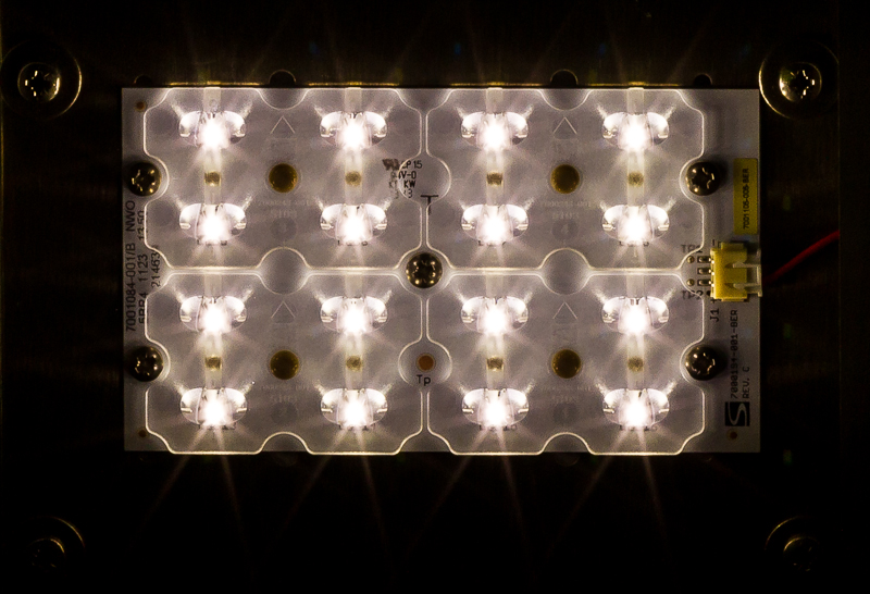 Detalle de la Nueva Farola LED
